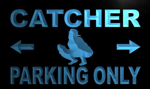 Catcher Parking Only Neon Light Sign